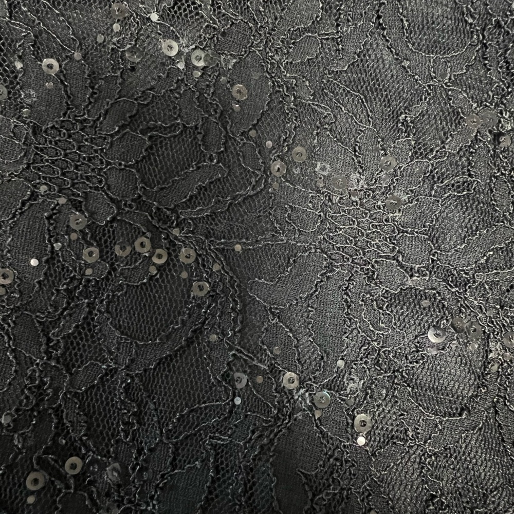 Scarlett Women’s Black Mini Lace & Sequins Cocktail Dress Size 8 NWOT - Picture 8 of 10